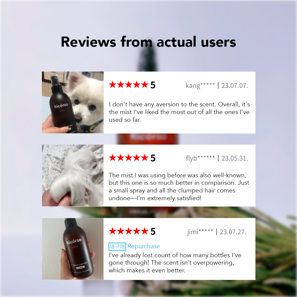 Silky Skin & Coat Mist