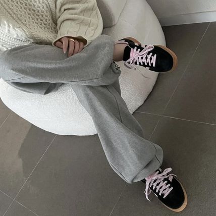 adidas スニーカー 【関税-送料込み】ADIDAS W HANDBALL SPZL BLACK PINK IE5897(13)