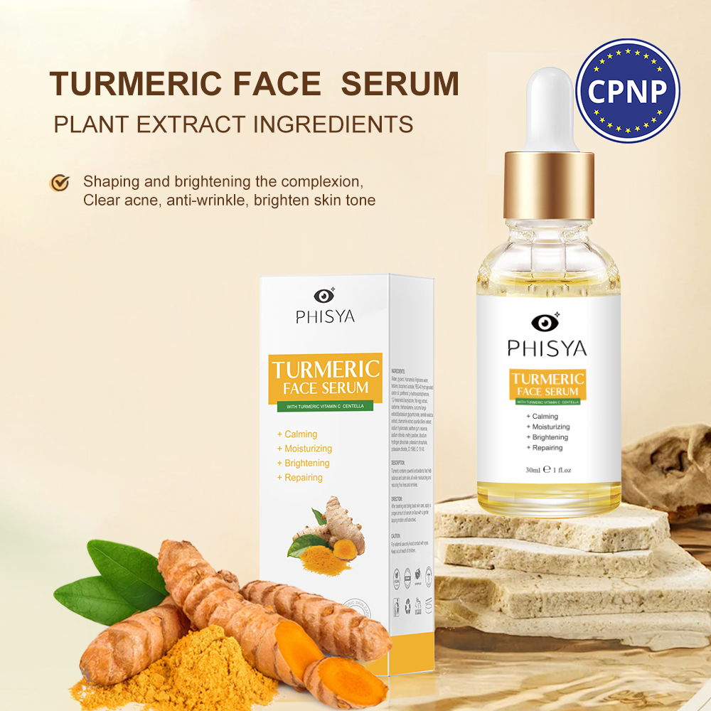 Turmeric Skin Care Cleanser Serum Cream Facial Mask For All Skin Types Pore Shrink Acne Removal Oil Control Toner Turmeric Set