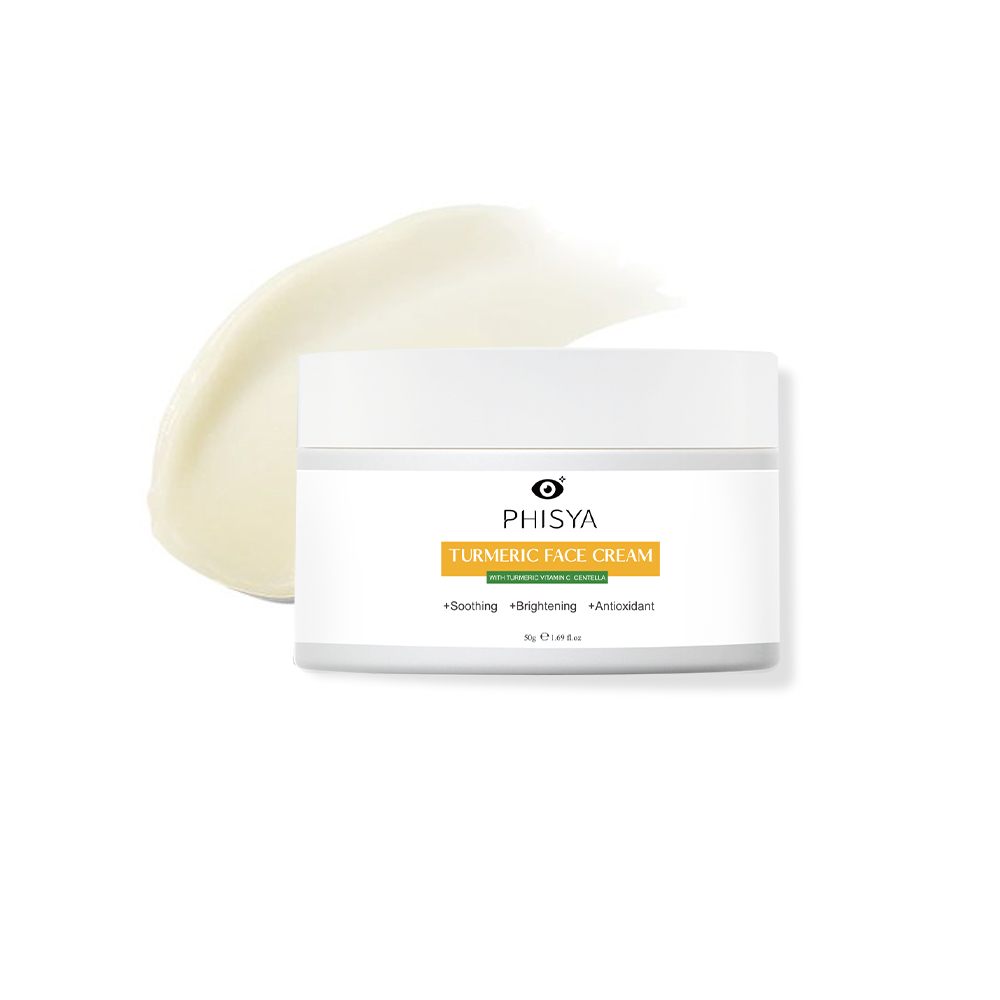 Cosmetics Wholesale Anti-Aging Anti-Acne Moisturizing Vitamin C Turmeric Skin Care Facial Cream