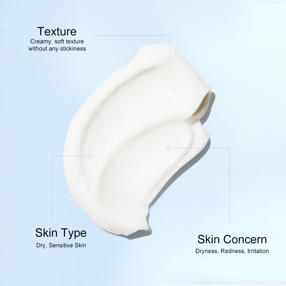 Hot Sale Natural Centella Asiatica Calming Gel Cream For Face Repairing Acne-prone Treatment For Sensitive Skin Care Cream