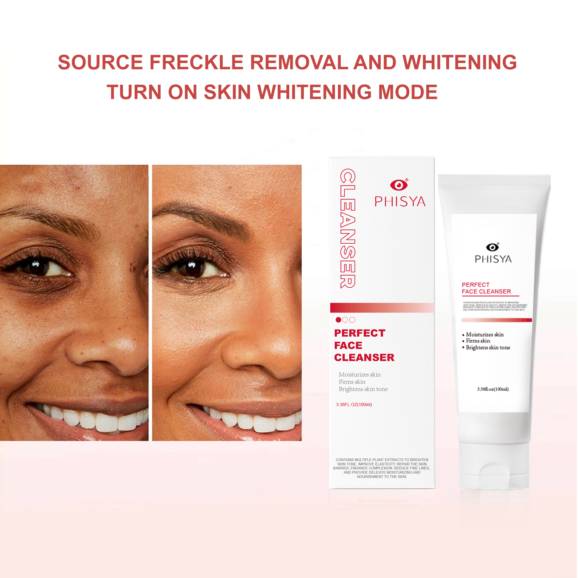 Korean Deep Cleaning Whitening Moisturizing Gentle Facial Cleansing