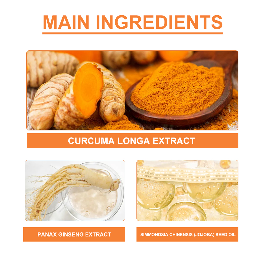 Cosmetics Wholesale Anti-Aging Anti-Acne Moisturizing Vitamin C Turmeric Skin Care Facial Cream