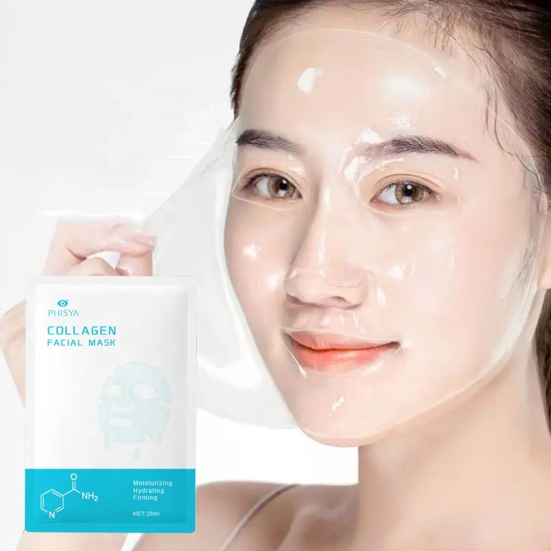 Factory Wholesale Price Crystal Face Mask Hydrating and soothing Collagen Facial Mask