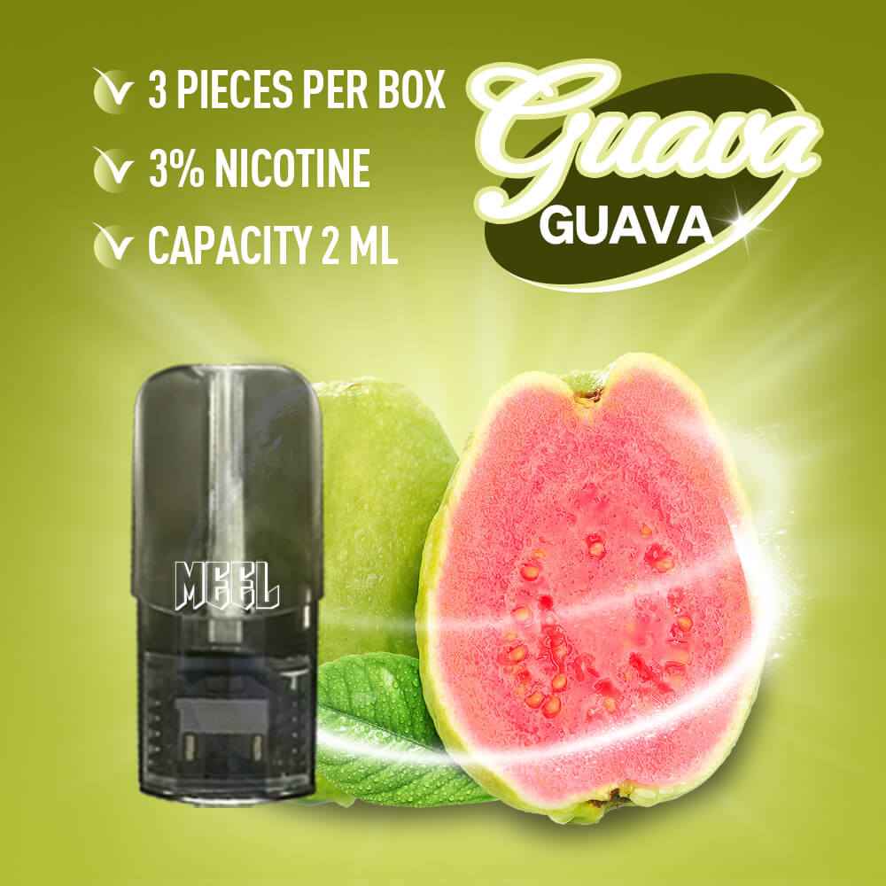 【買5盒贈主機】MEEL一代煙彈 黑色半透霧化倉 一盒3入