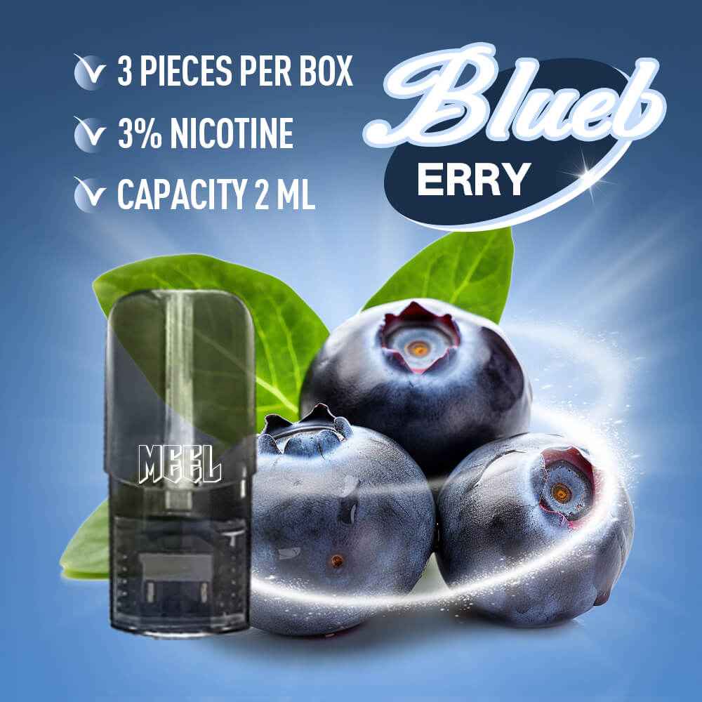 【買5盒贈主機】MEEL一代煙彈 黑色半透霧化倉 一盒3入