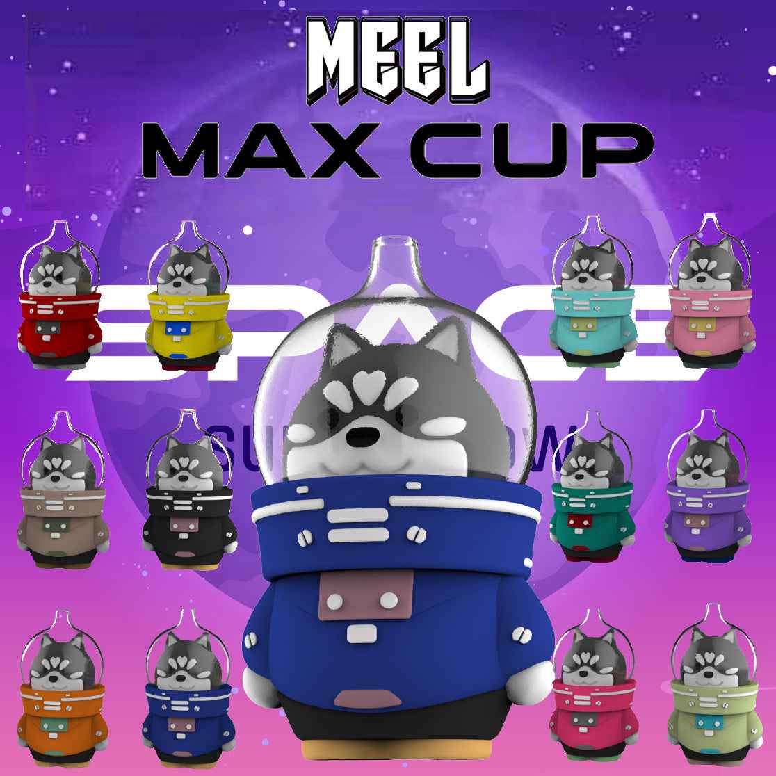 MEEL太空狗拋棄式電子煙 太空狗6000口 600mah可充電一次性