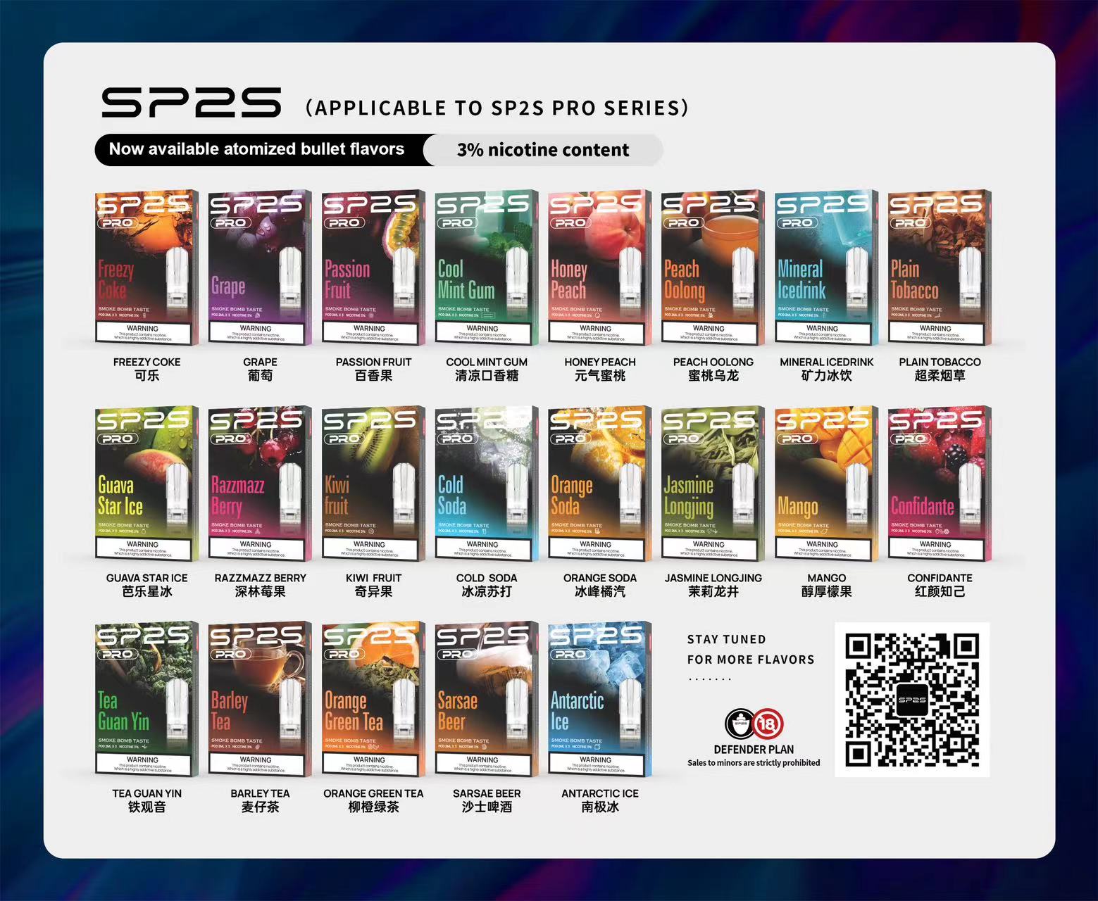SP2S Pro 煙彈 -通配RELX/SP2/LANA/ILIA/VAKA/喜八辣一代主機