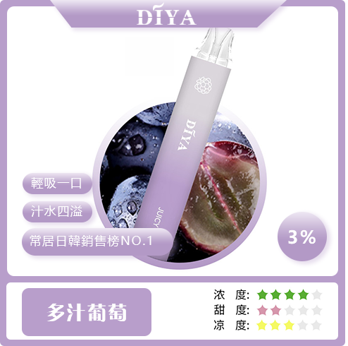 DIYA拋棄式 7500口 一次性電子霧化棒