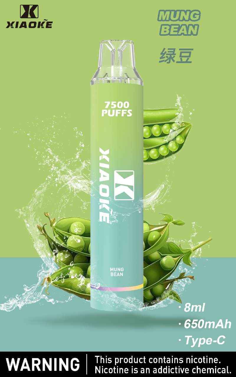XIAOKE梟客拋棄式 7500口 一次性電子霧化棒
