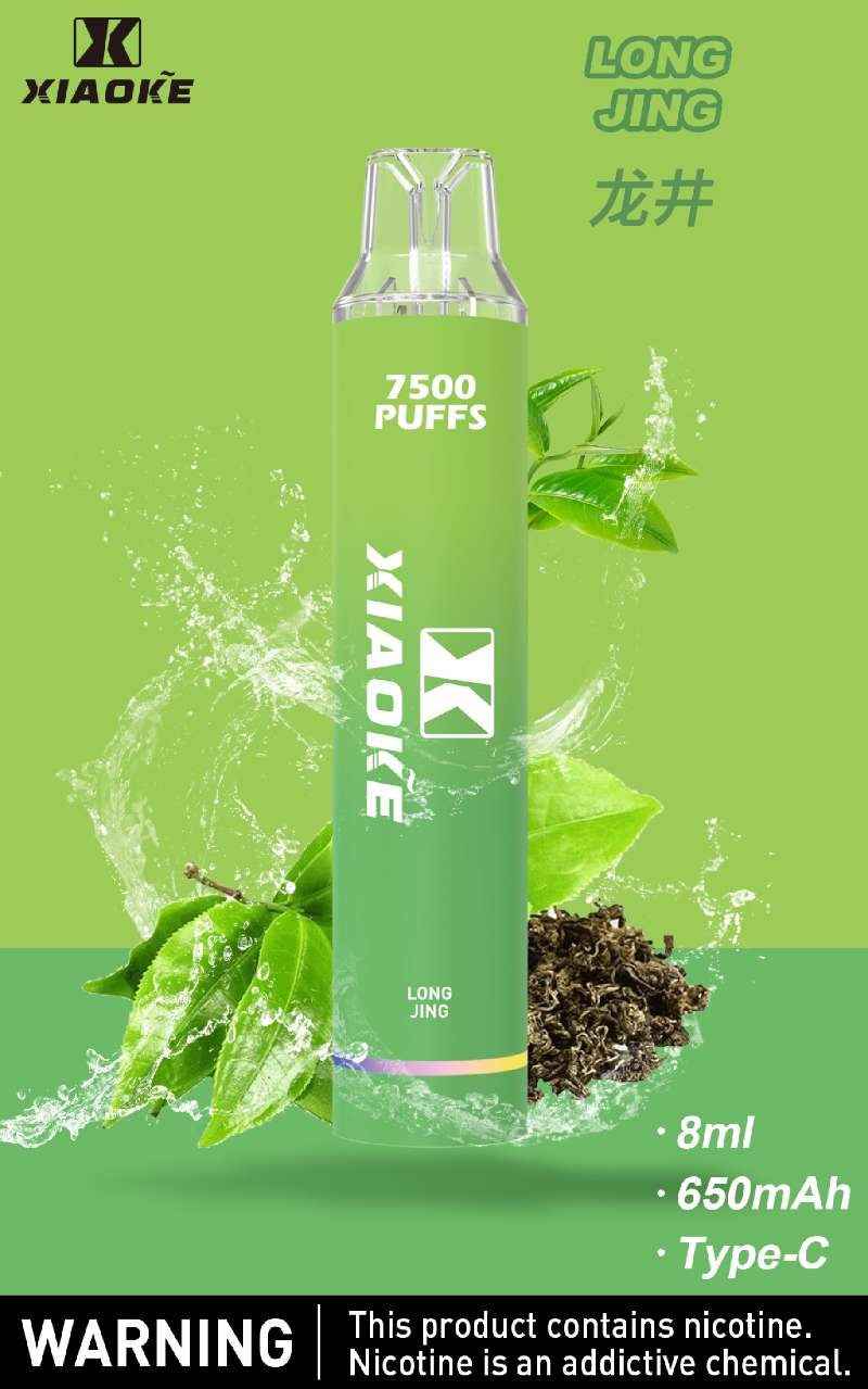 XIAOKE梟客拋棄式 7500口 一次性電子霧化棒