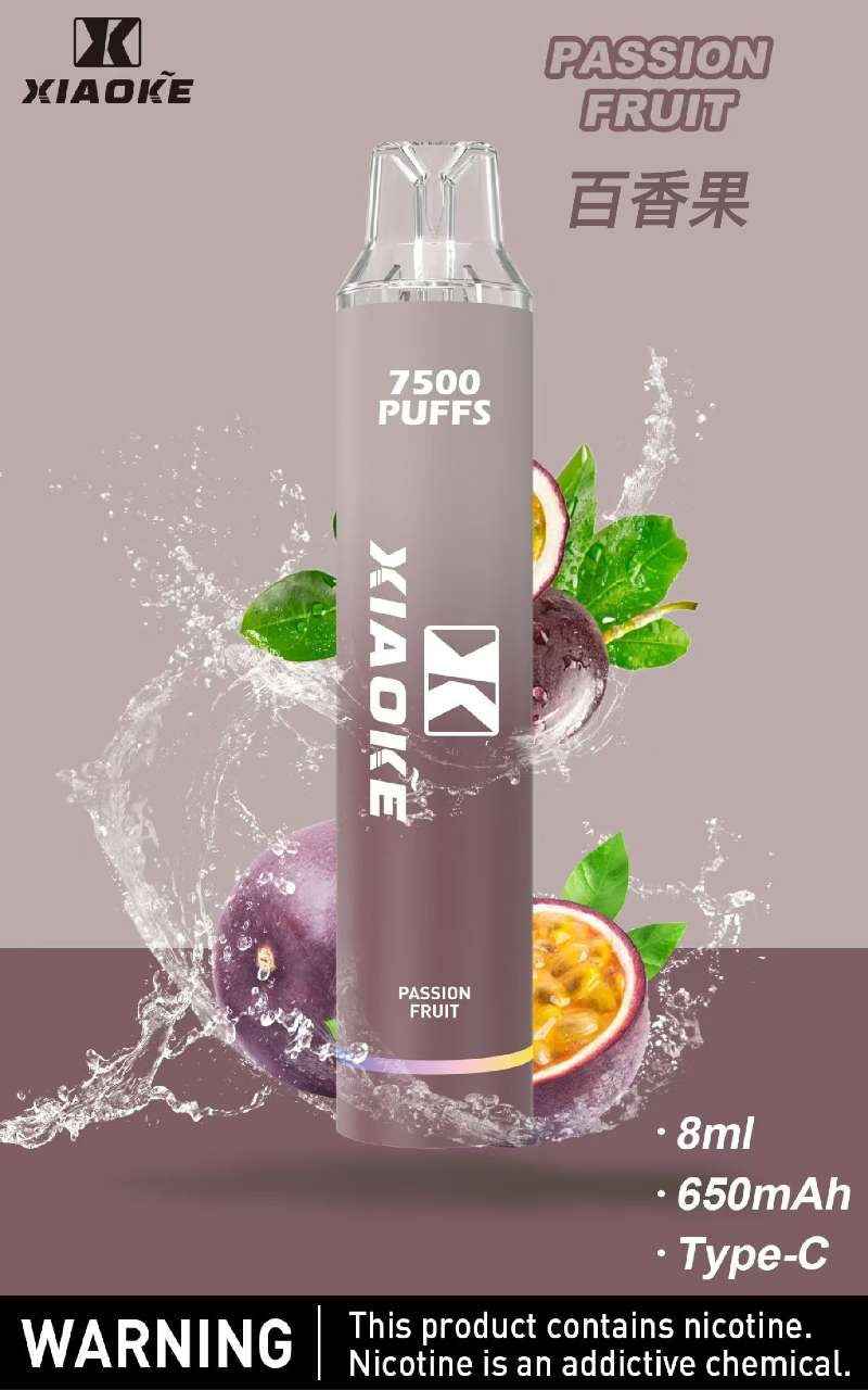 XIAOKE梟客拋棄式 7500口 一次性電子霧化棒