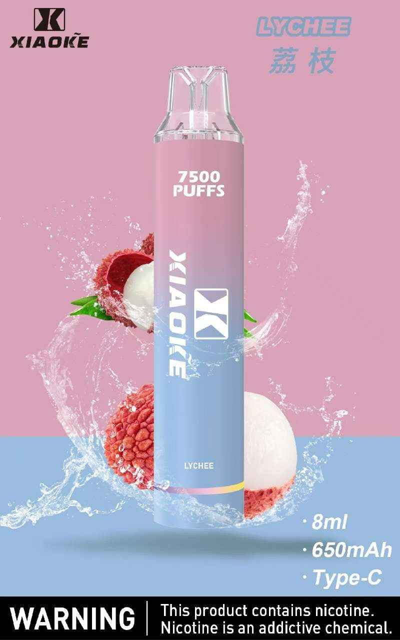 XIAOKE梟客拋棄式 7500口 一次性電子霧化棒