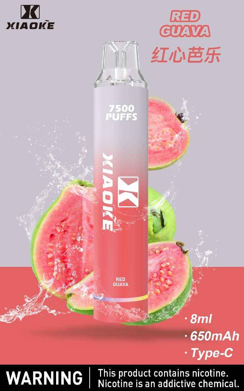 XIAOKE梟客拋棄式 7500口 一次性電子霧化棒