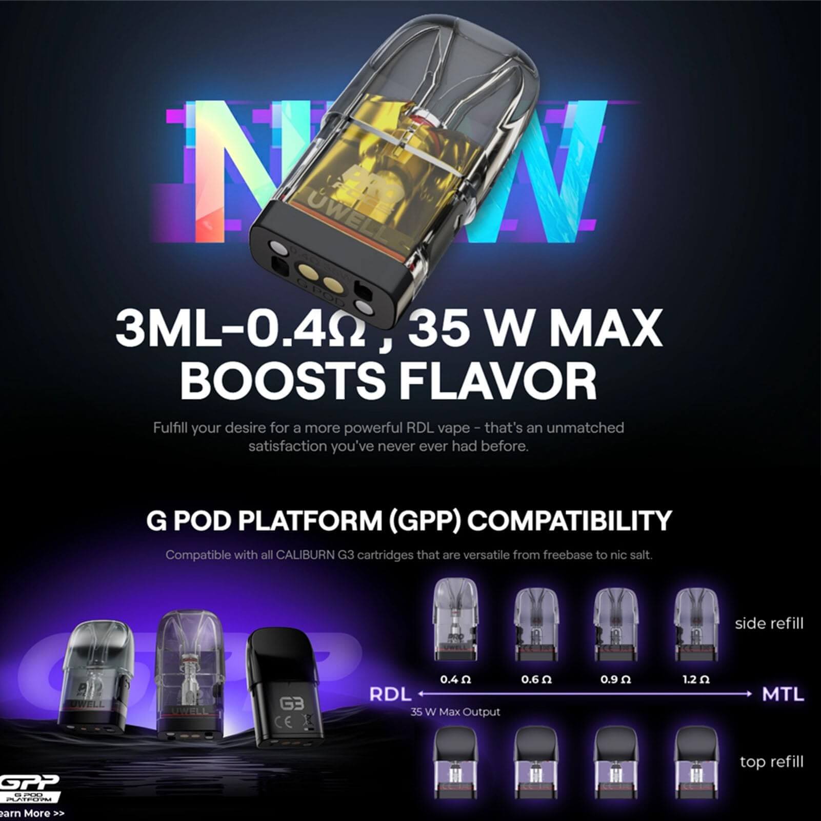 UWELL Caliburn G3 Pro 咖哩棒 套裝