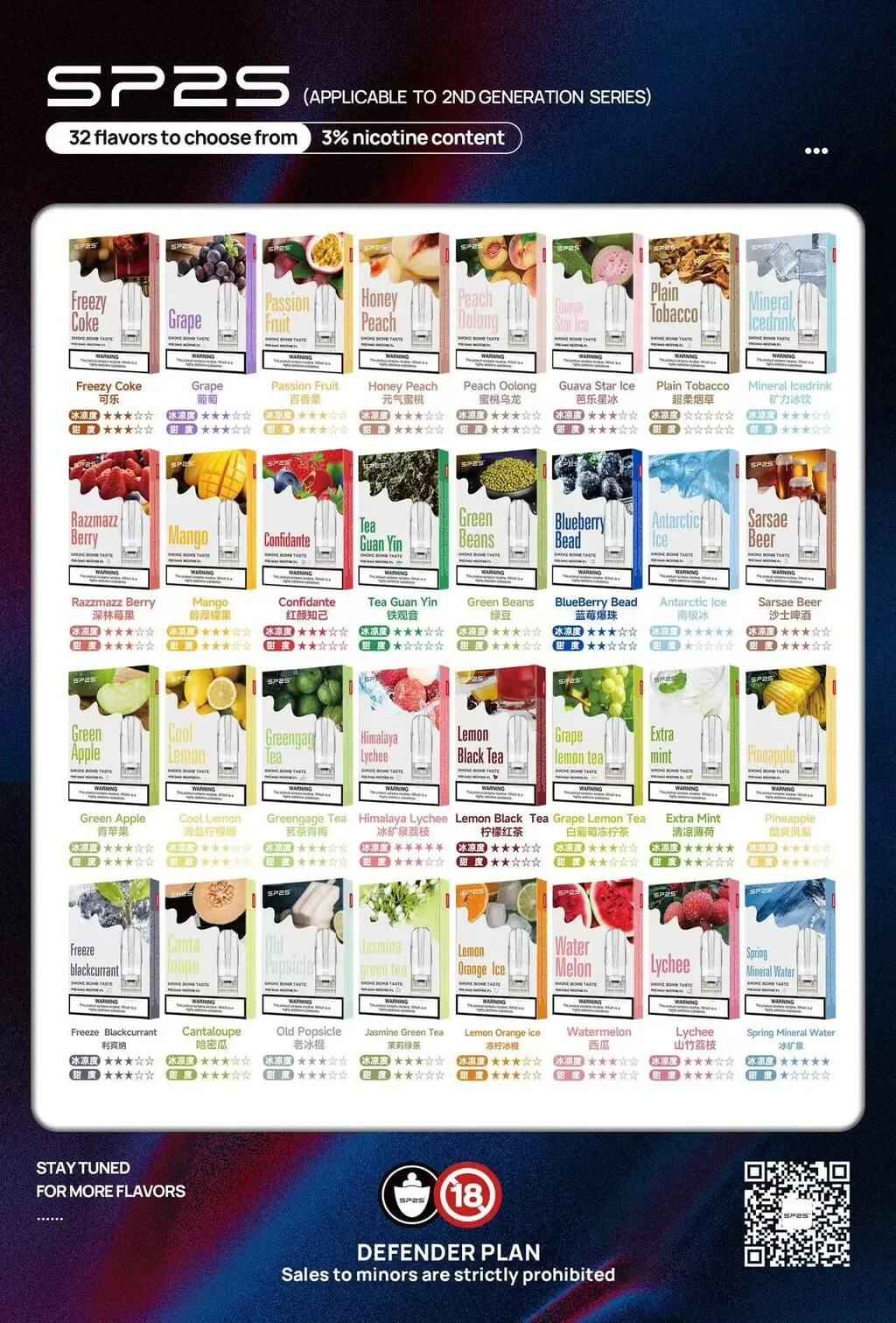 SP2S思博瑞 糖果 一代通用