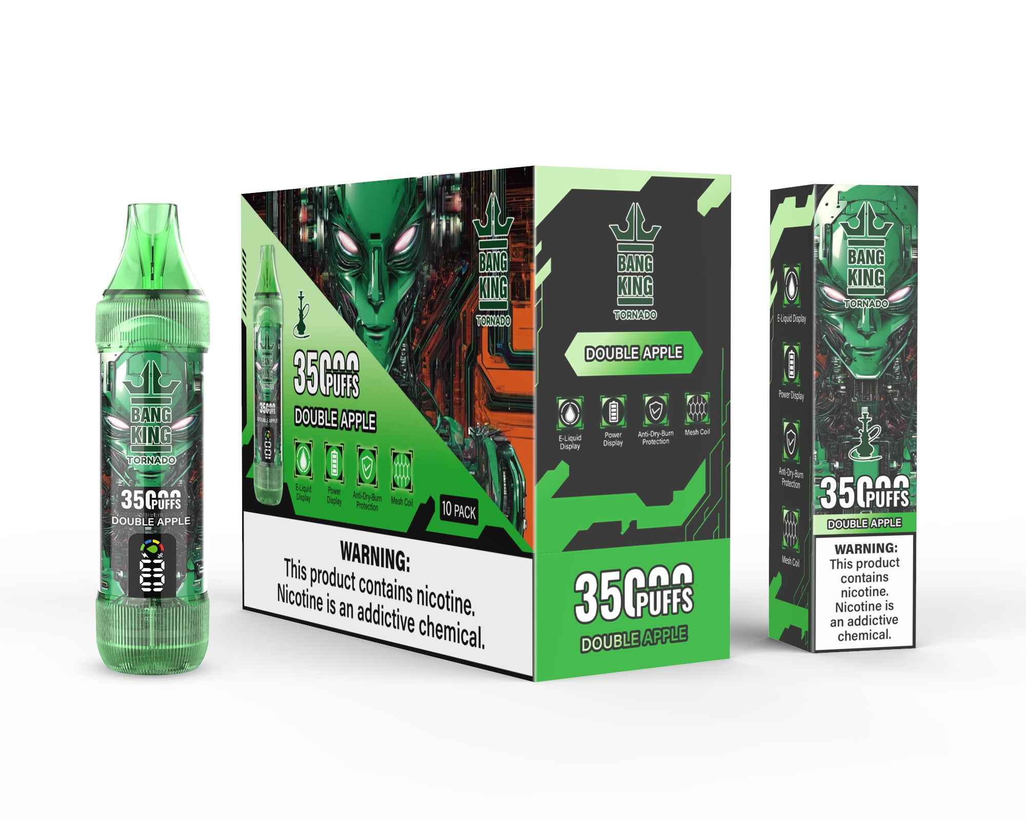 Bang King拋棄式35000口  歐美熱銷王者級一次性