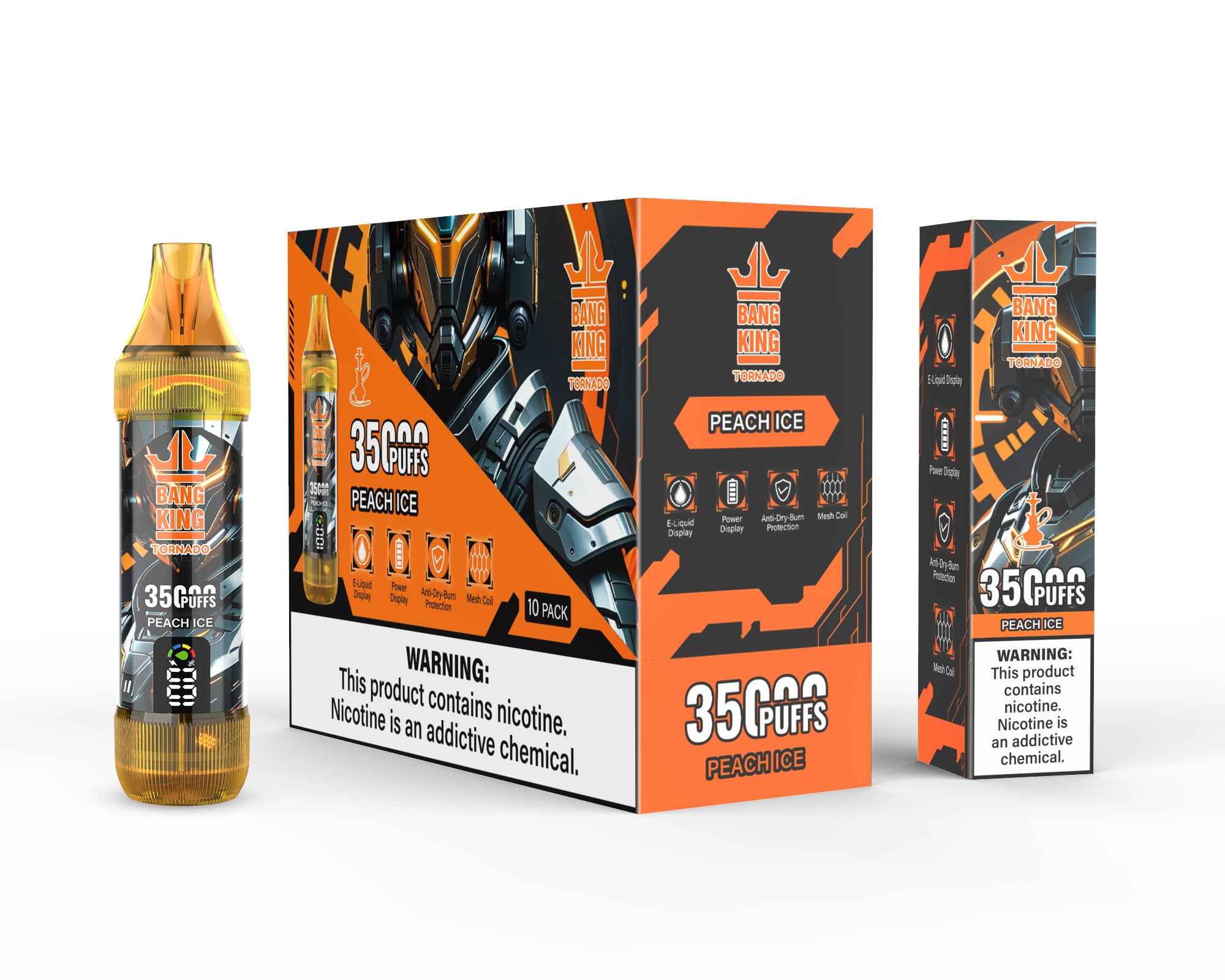 Bang King拋棄式35000口  歐美熱銷王者級一次性