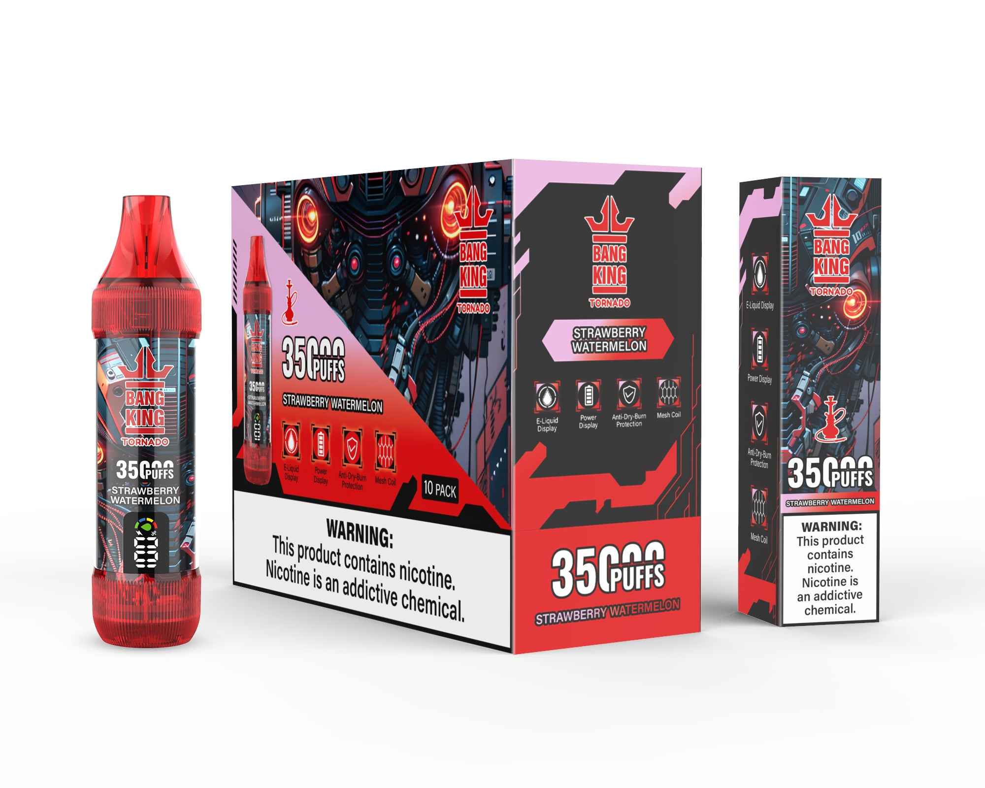 Bang King拋棄式35000口  歐美熱銷王者級一次性