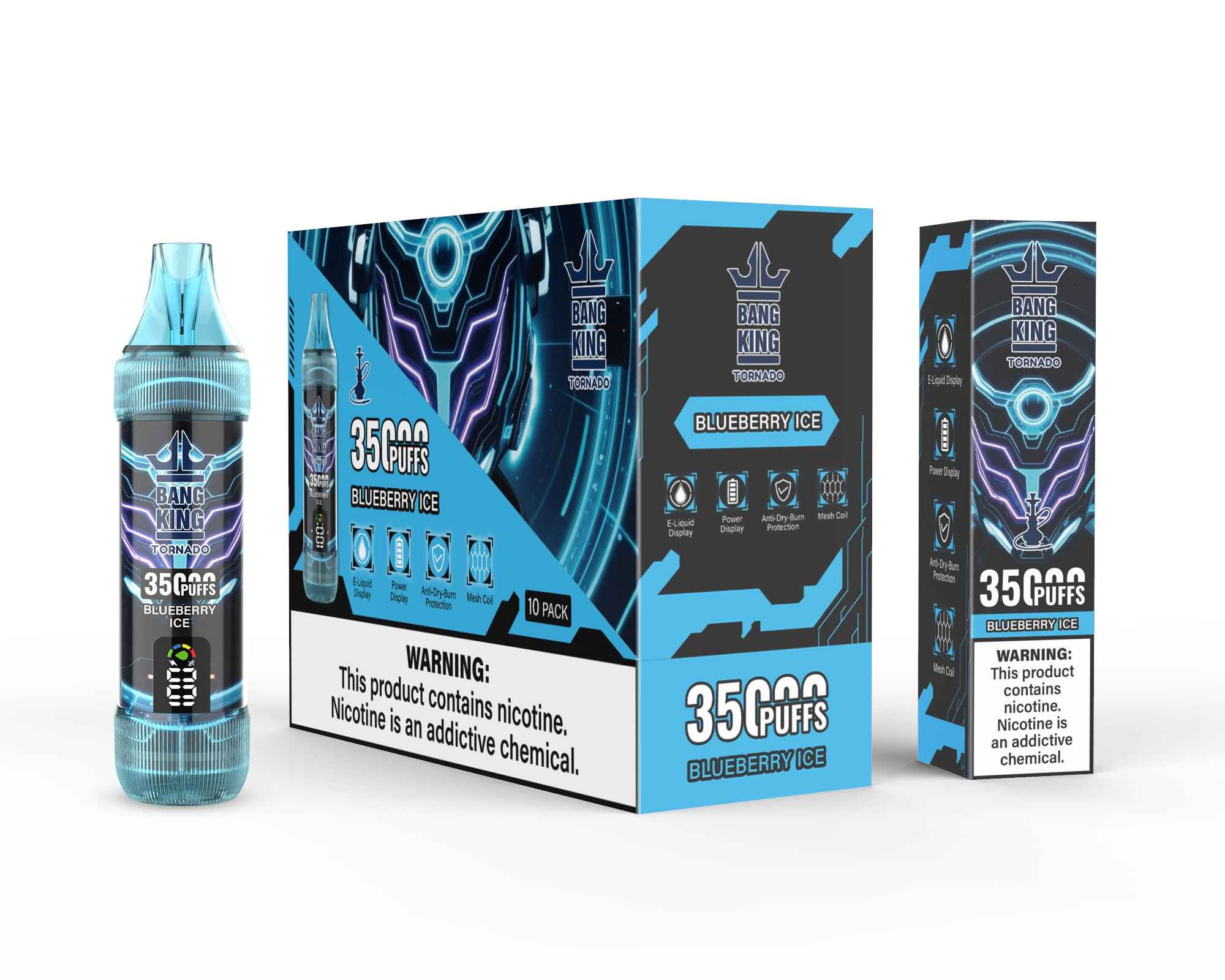 Bang King拋棄式35000口  歐美熱銷王者級一次性