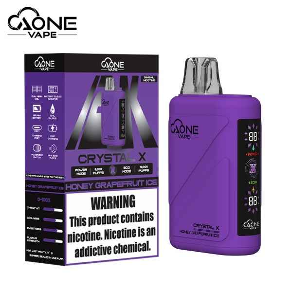AONE VAPE CRYSTAL X 水晶2代拋棄式 12000口