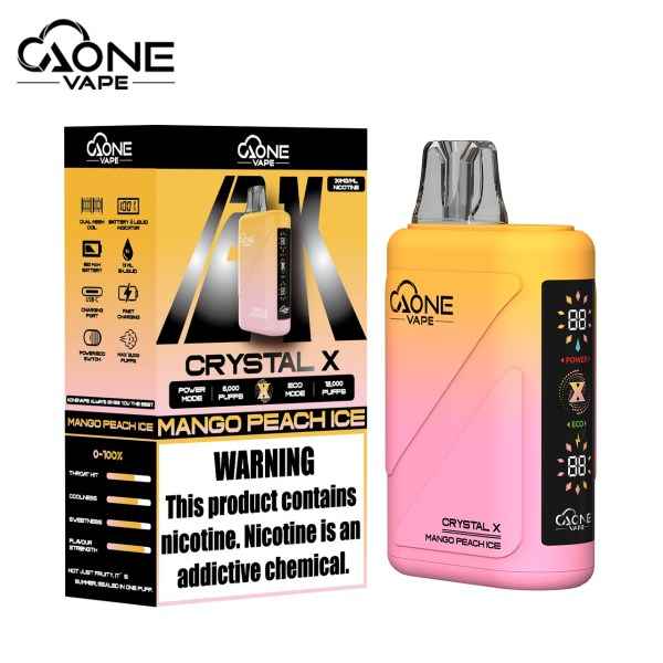 AONE VAPE CRYSTAL X 水晶2代拋棄式 12000口