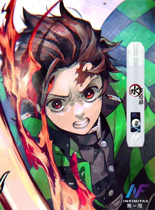 INF無限主機 ×《鬼滅之刃》專屬動畫熒幕 通用一代煙彈