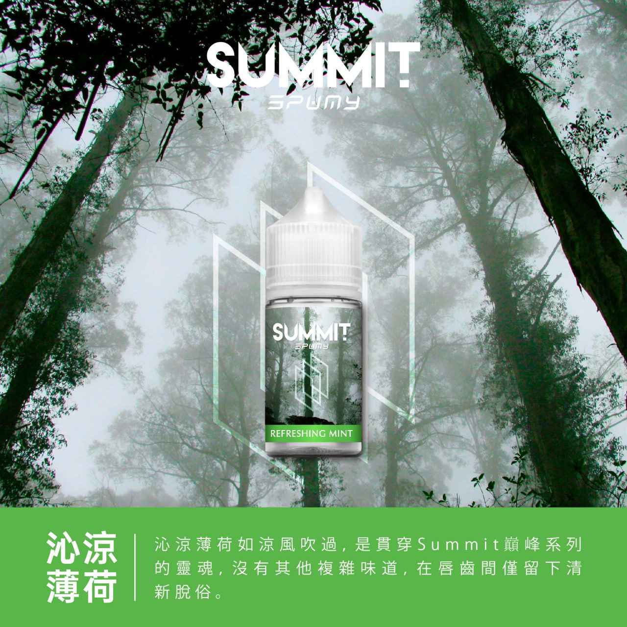 SUMMIT 薄荷系列煙油 30ML/