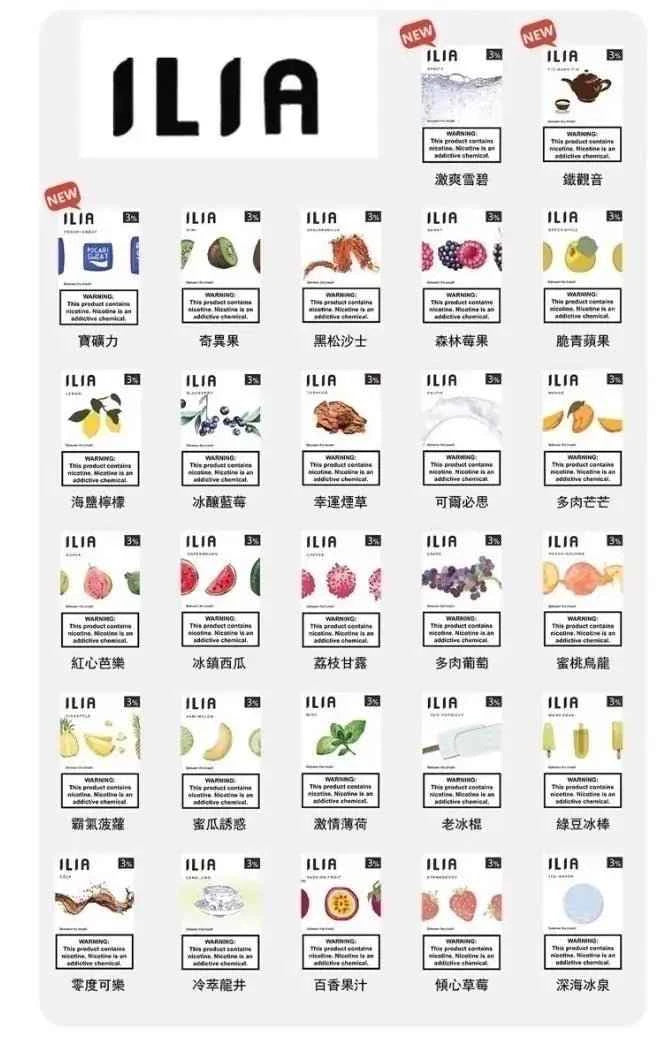 【限時活動】ILIA哩亞一代糖果 一代通用