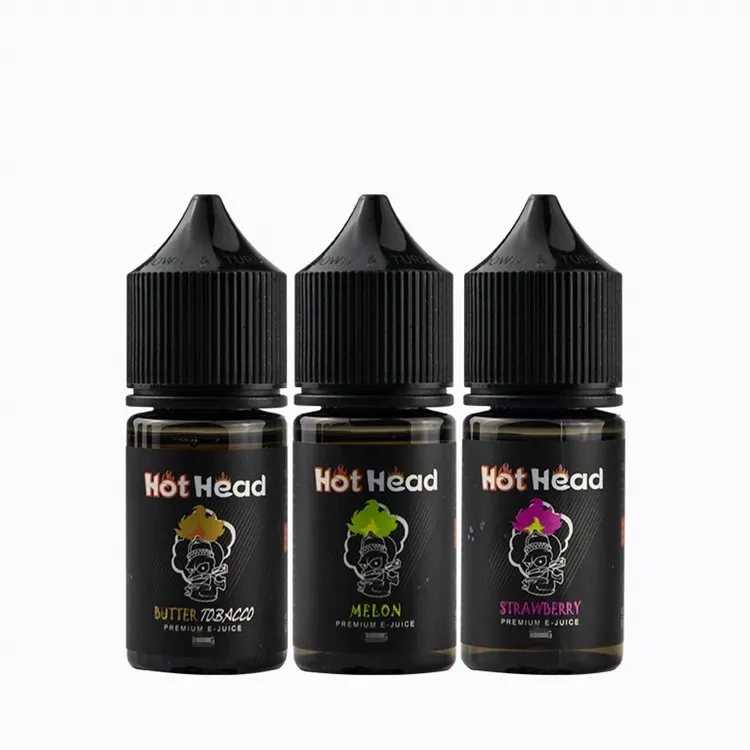 美國HOT HEAD暴脾氣煙油小煙油瓶裝油30ml 3%尼古丁