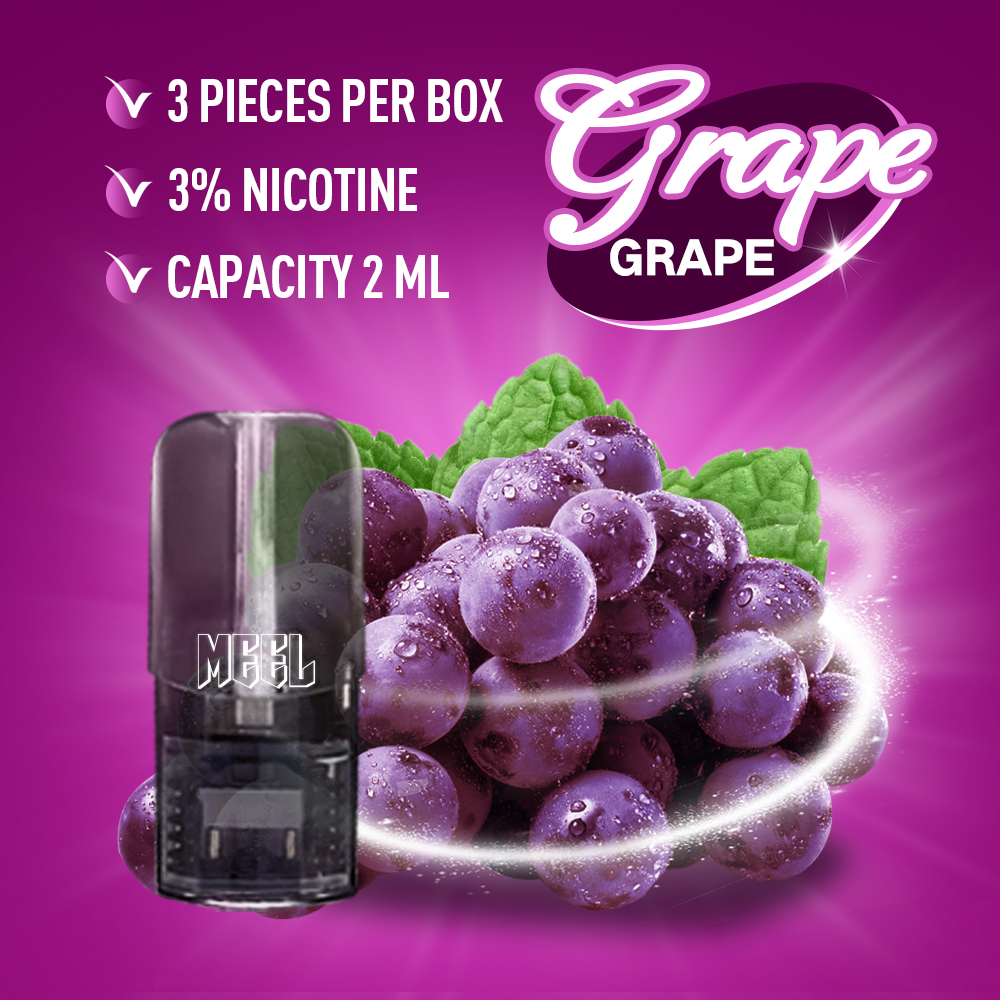 MEEL煙彈—完美兼容sp2s/ilia等一代主機，meel一代煙彈，你的全新選擇 