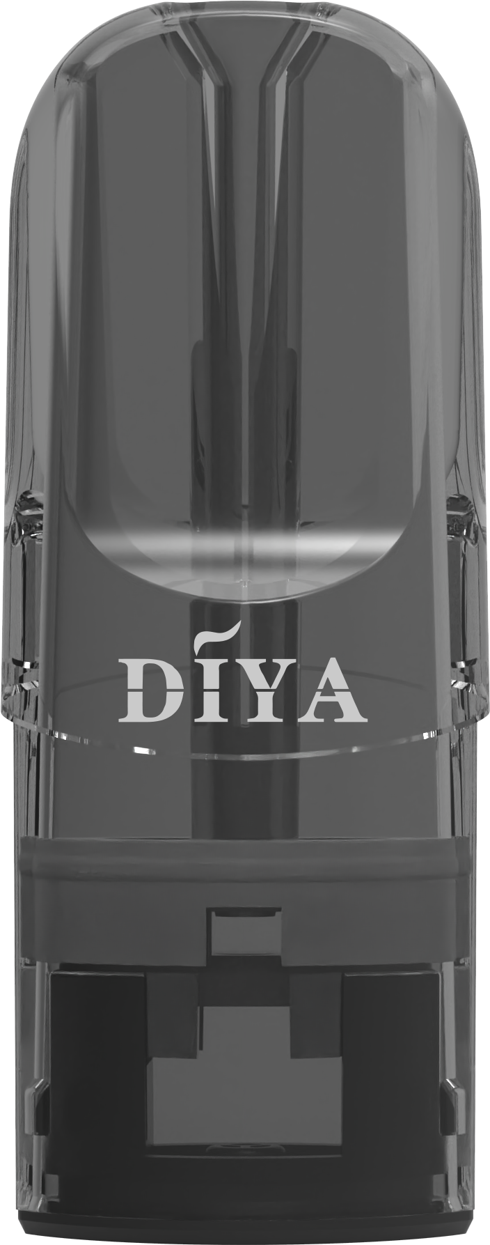 diya上下分離式空煙彈 diya茶色半透明空煙彈 通配一代主機 可注酒精甘油不漏油，麻醉適用 100入組