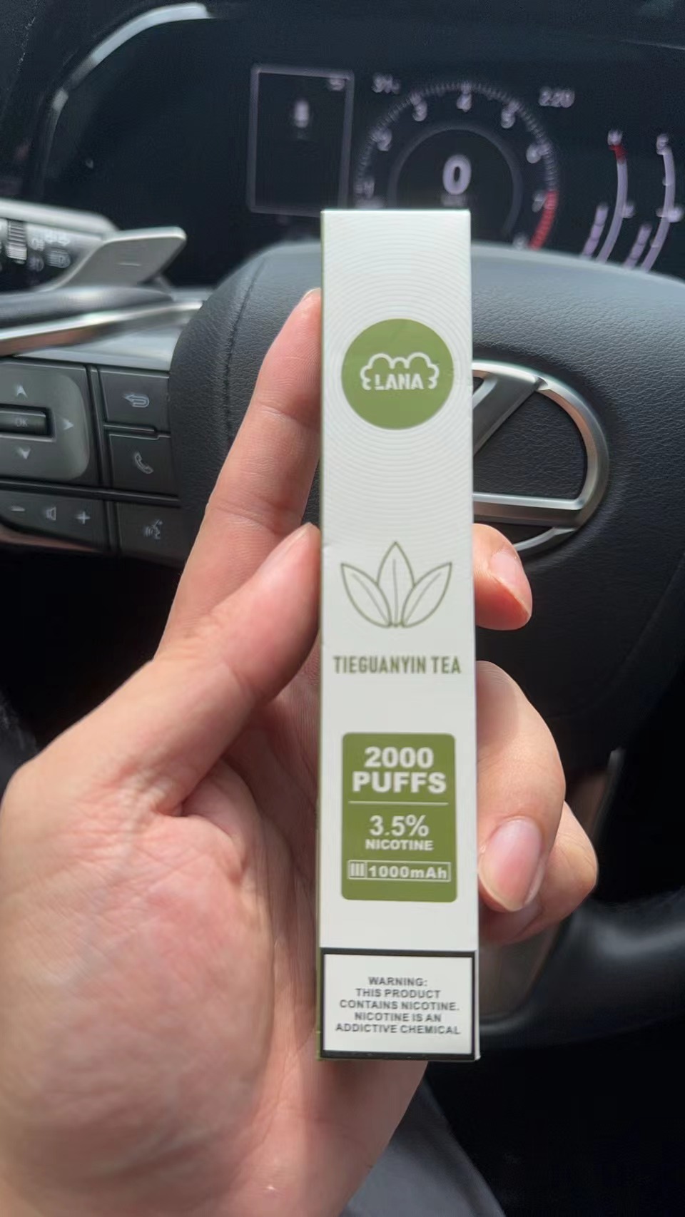 LANA 一次性電子煙/拋棄式電子菸  2000口🎁台灣現貨