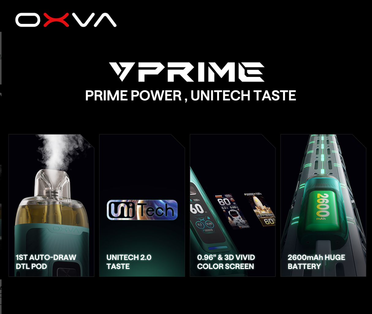 OXVA VPRIME 至尊註油主機/VPRIME至尊空彈3入組-台灣現貨