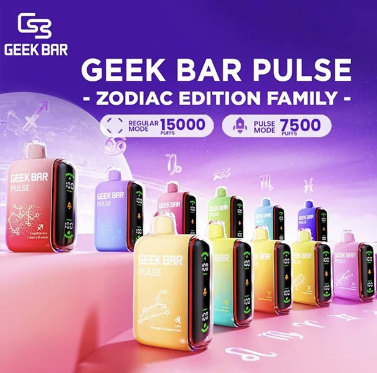 GeekBar 7500口拋棄式/一次性電子煙