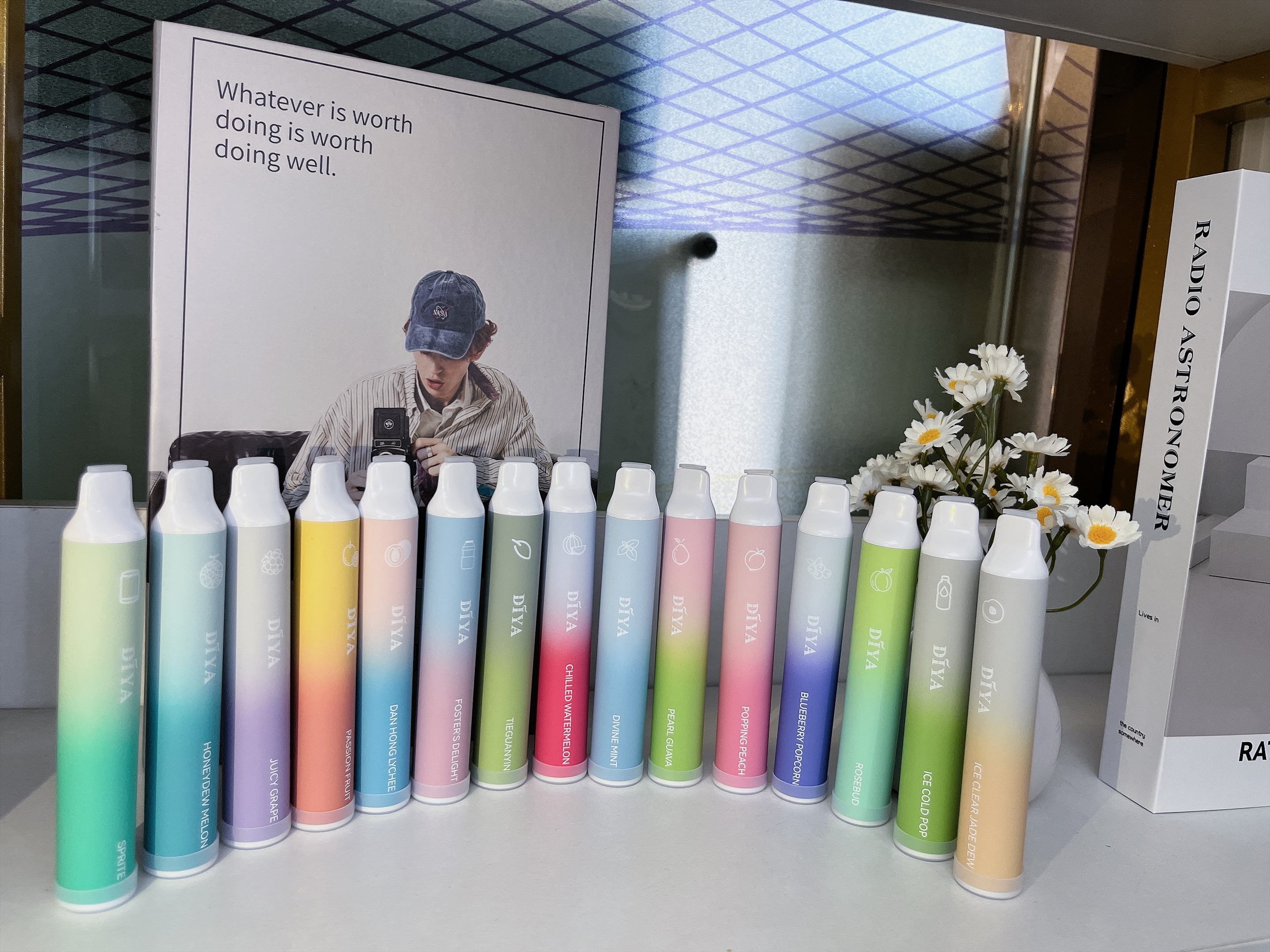 DIYA-叮啞7500口拋棄式/一次性電子煙-台灣現貨