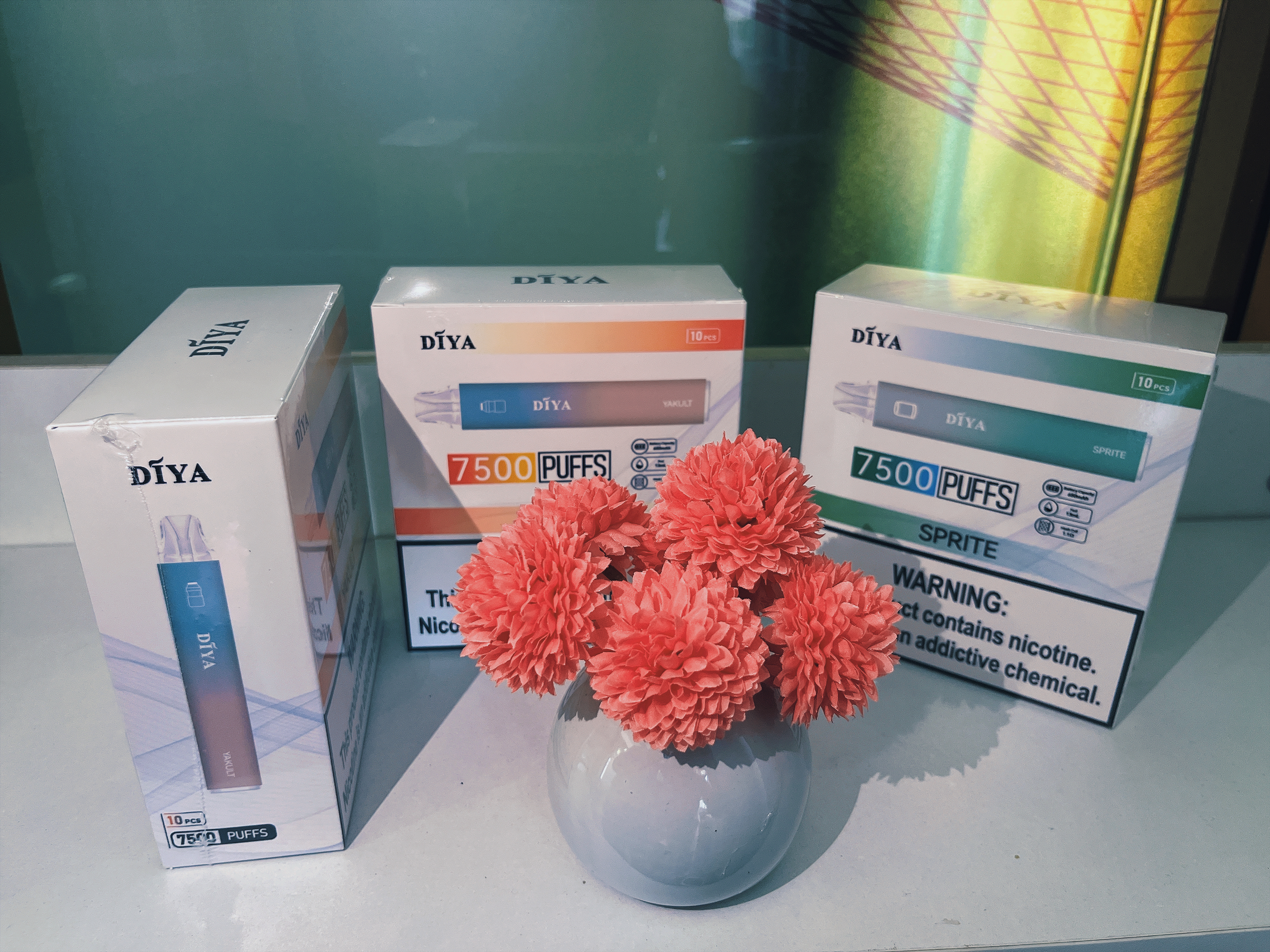 DIYA-叮啞7500口拋棄式/一次性電子煙-台灣現貨