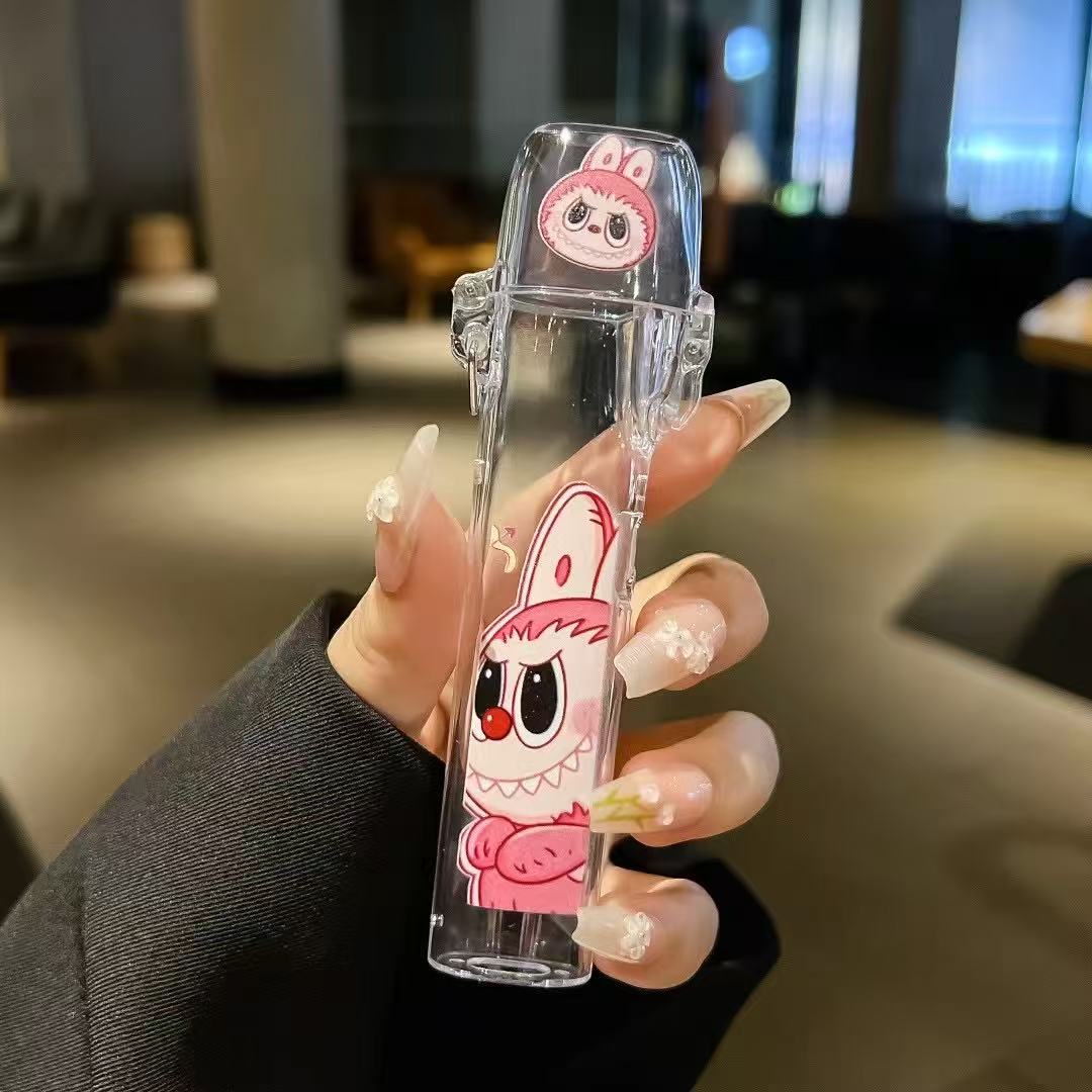 LABUBU拉佈佈 一代主機保護套 通用sp2/lana/ilia/diya保護套 防摔  透明硅膠 （配掛繩）