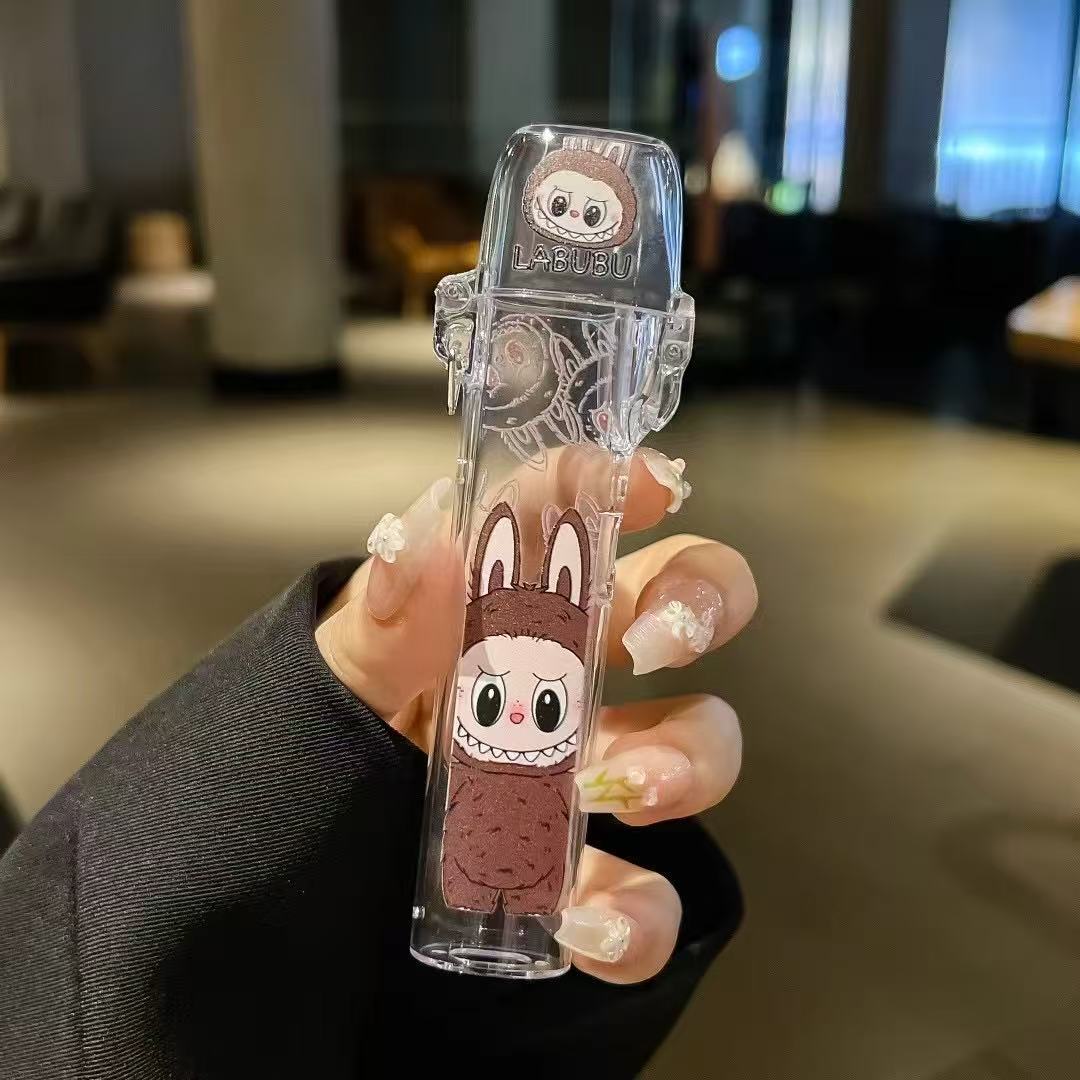 LABUBU拉佈佈 一代主機保護套 通用sp2/lana/ilia/diya保護套 防摔  透明硅膠 （配掛繩）