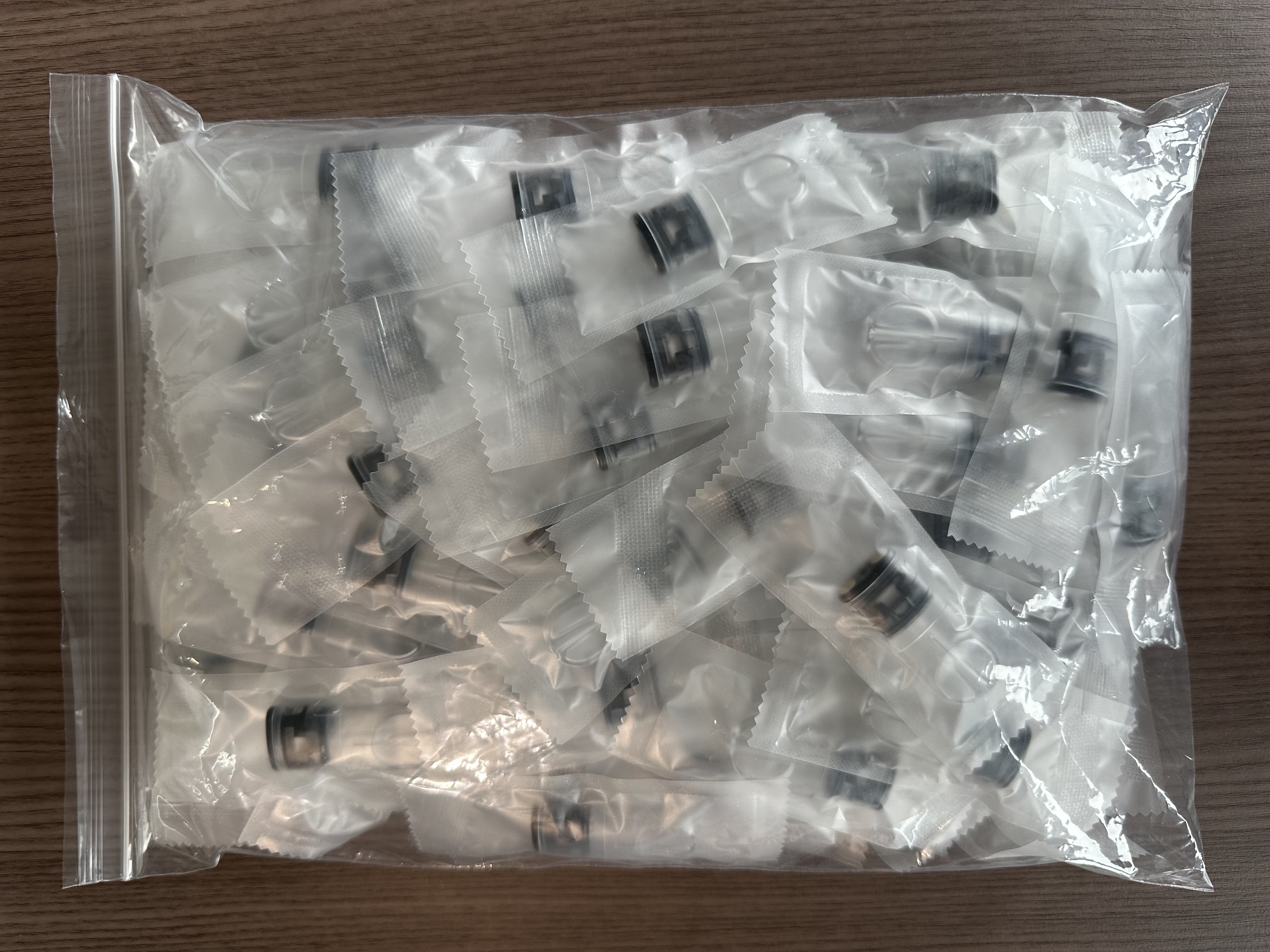 五六代適配側注油空彈(白色陶瓷芯)/空彈2ml 通用五六代主機，不漏油，不焦彈 台灣現貨 百入組