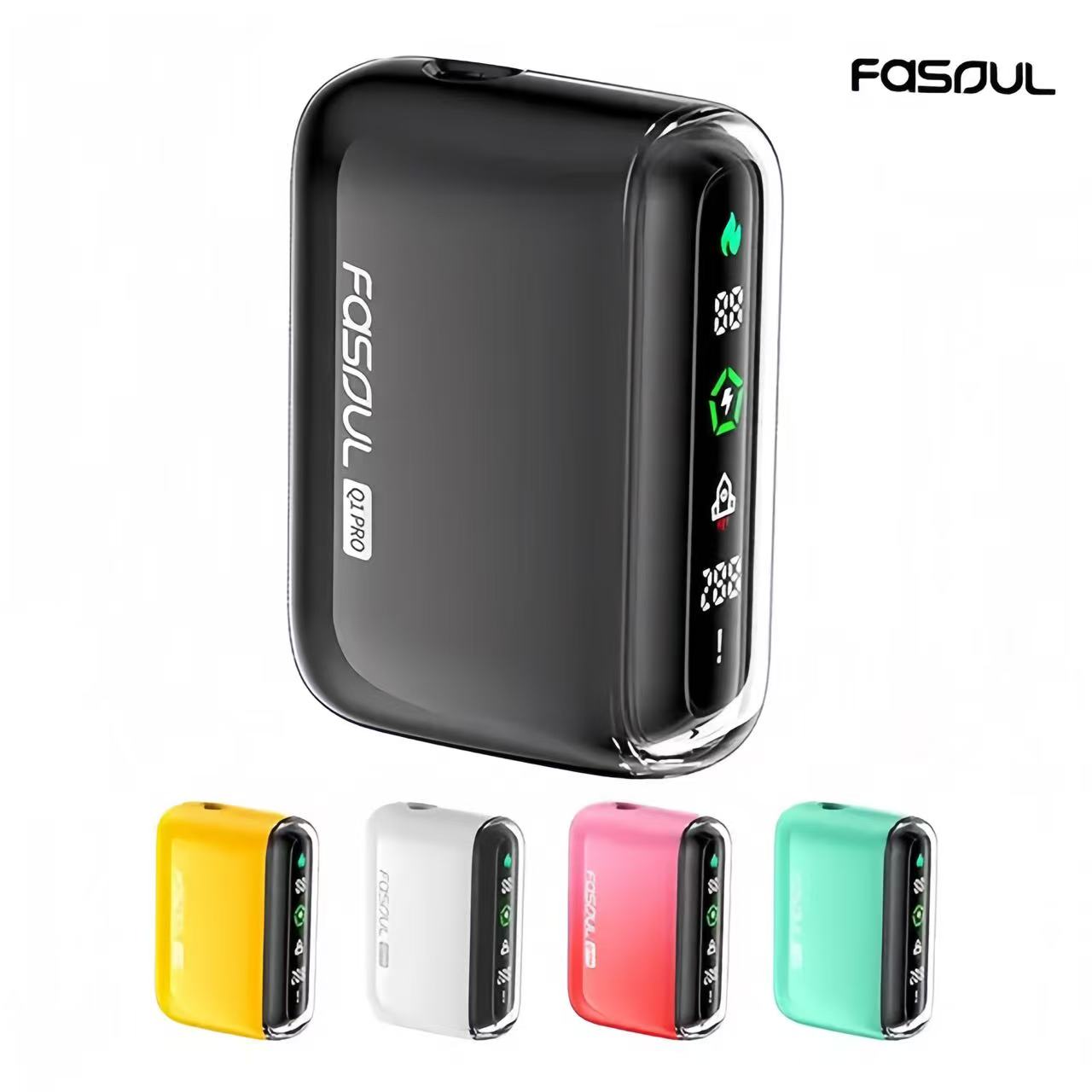 Fasoul Q1 二回機加熱主機|TEREA 專用・一彈二抽・360°立體加熱-台灣現貨