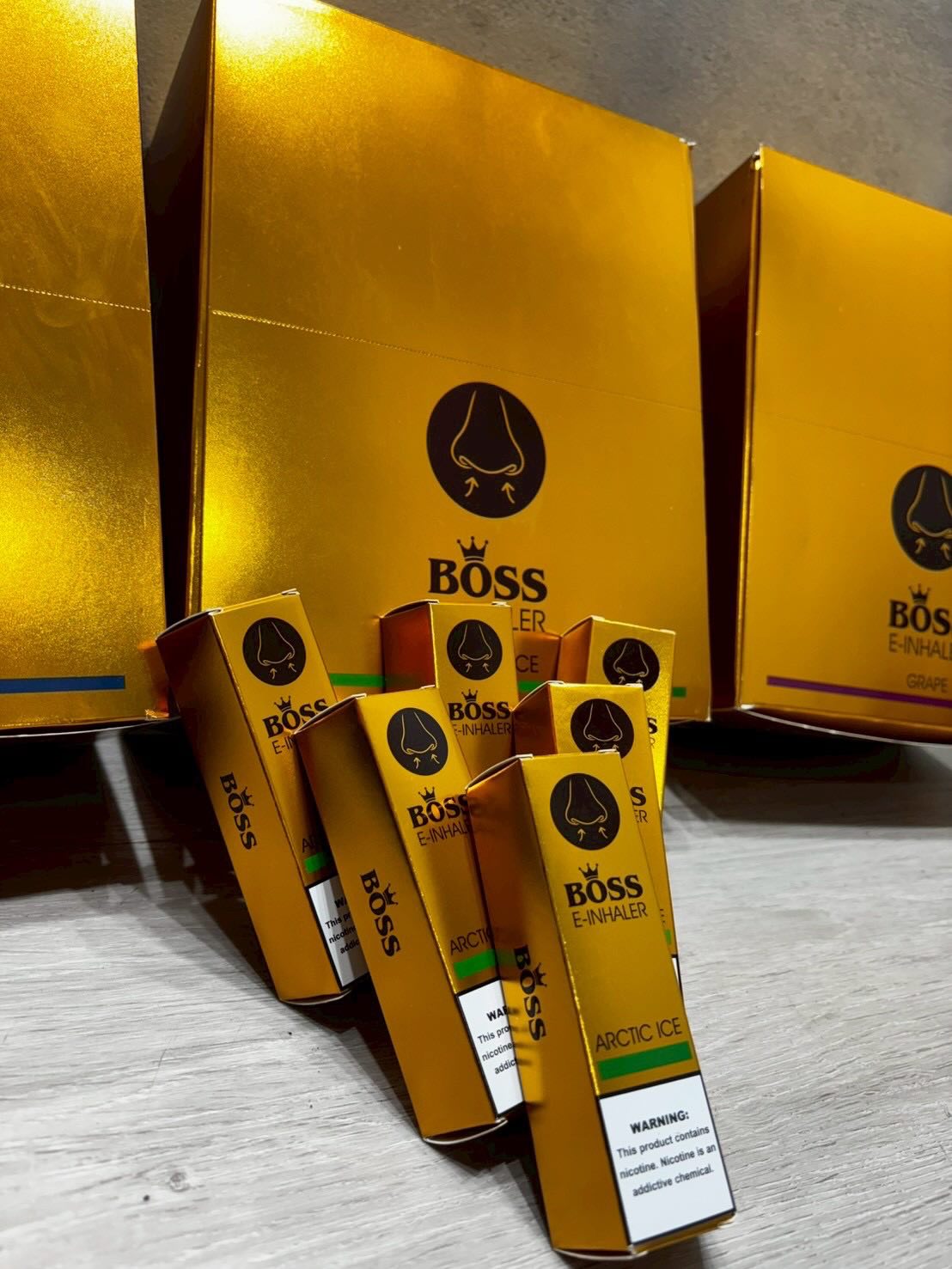 BOSS金磚一次性鼻通棒 鼻子吸嘴巴吐❗️ 免充電❗️ ❌尼古丁 ❌焦油