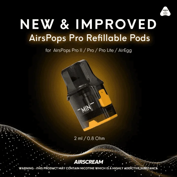 Airscream Airspops Pro II 氣泡2代可調瓦註油主機/氣泡二代空倉