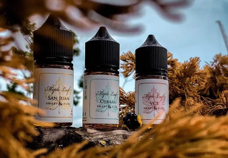 新品上市-加拿大原裝進口 Maple Leaf 楓葉 30ML 小煙油