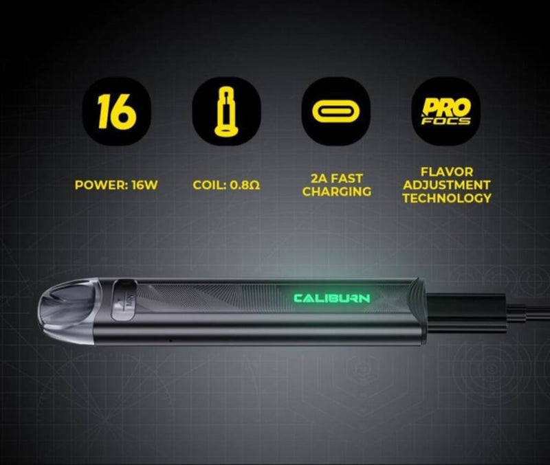 UWELL Caliburn A3咖哩棒 A3主機套裝/ A3空倉(4入組)