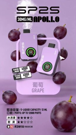 SP2S APPLLP 12000口 雙模式一次性抛棄式