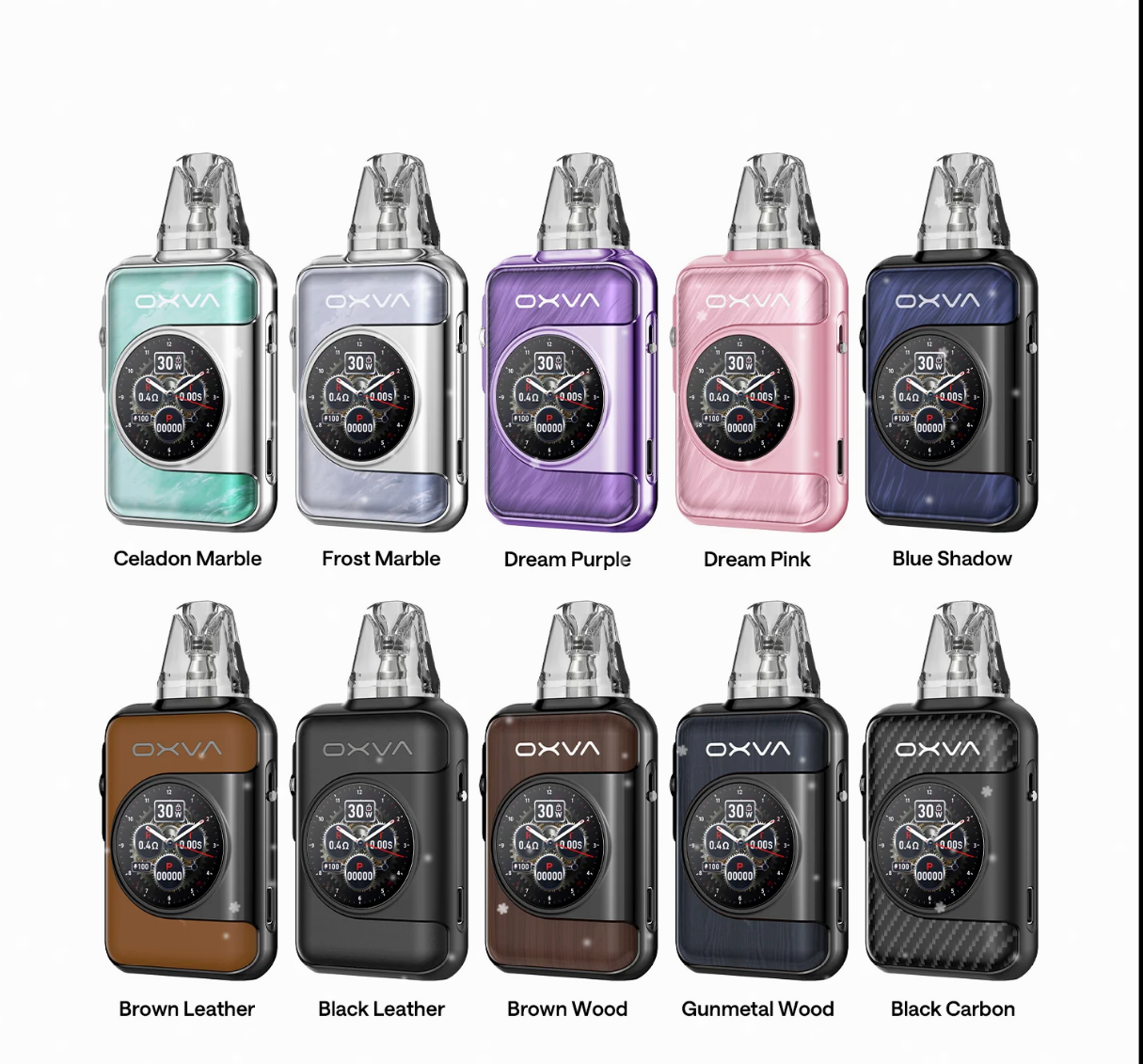 OXVA XLIM SQ PRO2 小蠻牛 觸控式註油主機/小蠻牛原產空倉3入組-台灣現貨