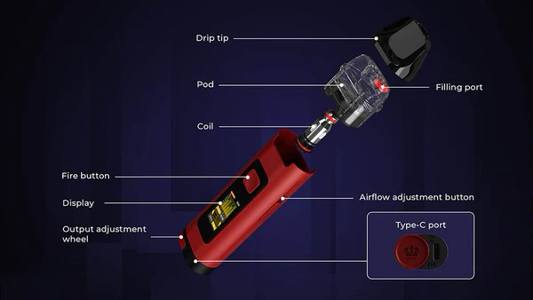 Uwell王冠 聯名款註油主機/原廠空艙(2入装)