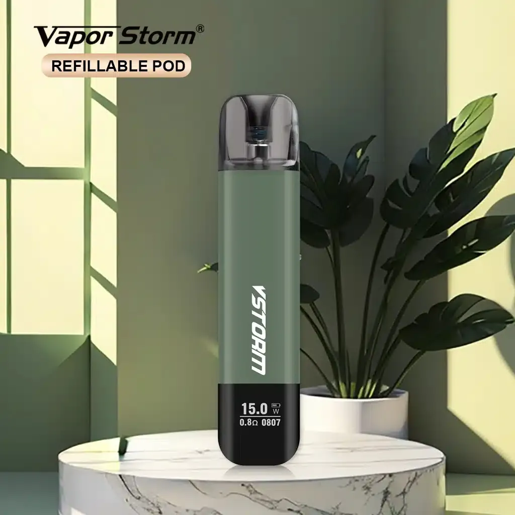 Vapor M4 電子煙主機|開放式注油 Pod 持久續航/專用空彈(一盒3顆)現貨供應