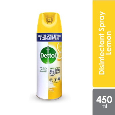 DETTOL Disinfectant Spray 450ml Morning Dew / Breeze / Lavendar / Lemon-Wholesale Office Stationery and Pantry Supply